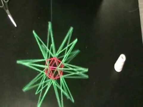 Straw Diagram #1: Stellated Icosahedron Straw Diagram #1: Stellated Icosahedron