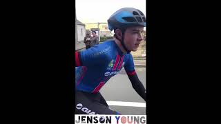 Jenson Young reaction to 11 March kermesse