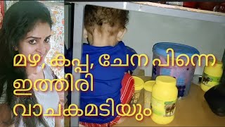 മഴയത്തെ ചെണ്ടമുറിയൻ കപ്പയും ഏറുമാടവും