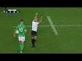 massive head collision between new zealand and ireland leading to a red card