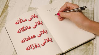 چۆن پلان دابنێم؟