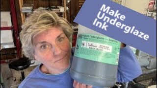 Making Underglaze Inks with AMACO Velvet Underglazes