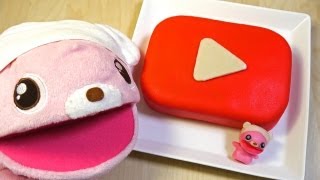 YouTube Play Button Cake 再生ボタンケーキ Recipe