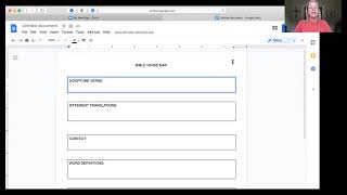 How to Create a Verse Map Template