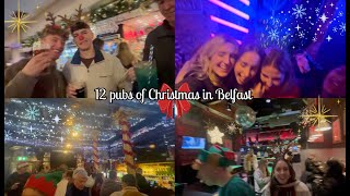 12 pubs of Christmas | Belfast pub inspiration \u0026 ideas !!