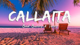 Bad Bunny & Tainy - Callaita (Letra/Lyrics)