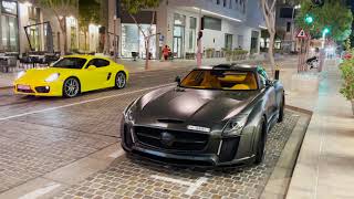 Supercars of Qatar 2023 (Doha) | La Ferrari, Mansory SLS AMG \u0026 more..