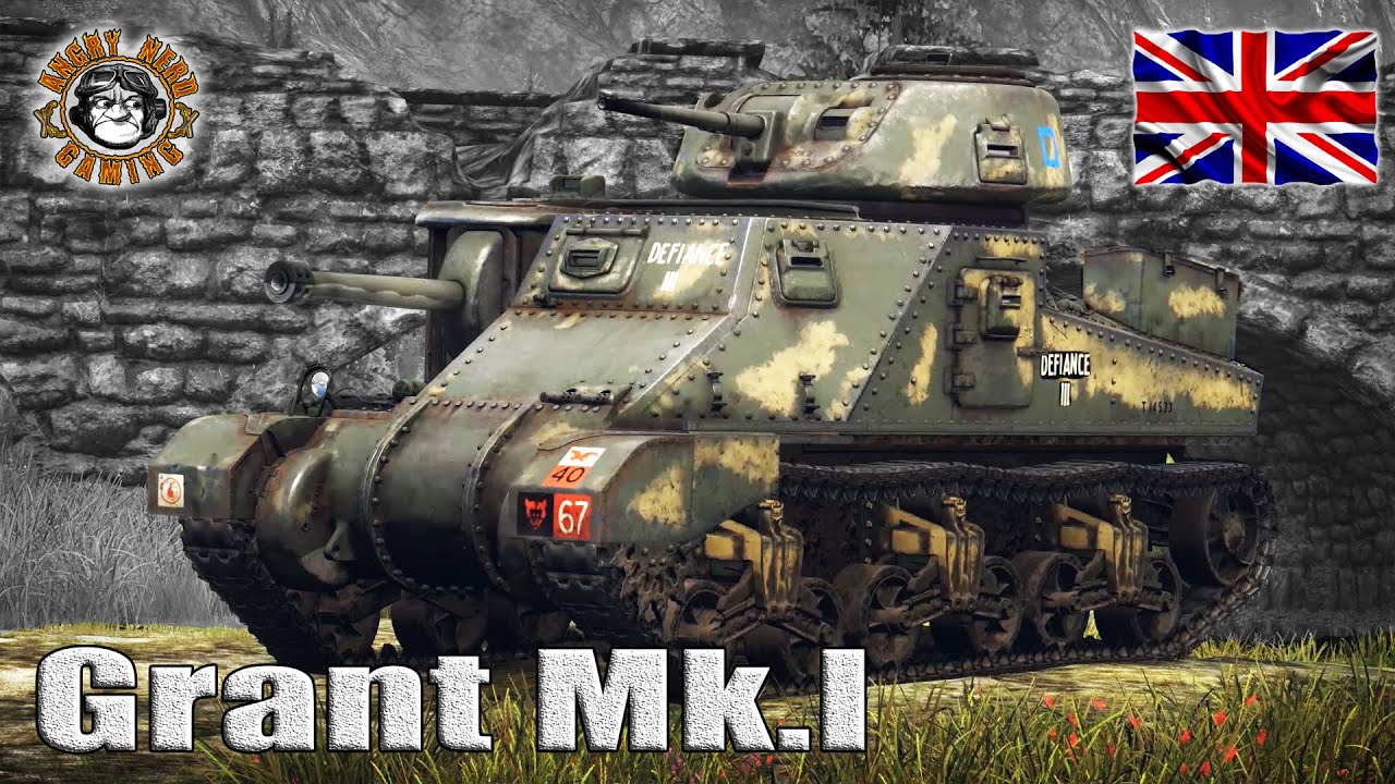 War Thunder: Grant Mk.I, British Premium, Tier-2 Medium Tank - YouTube