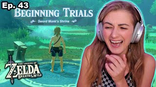 Raging my way through the Trial of the Sword | Breath of the Wild | Part 43