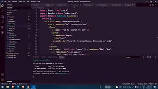Admin Panel UI in React Beginner Level