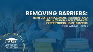 Removing Barriers - HETAC Webinar 4.22.26