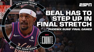 PHOENIX SUNS have a FORMIDABLE FINAL STRETCH 😳 'Bradley Beal's TIME TO SHINE' - Perk | NBA Countdown