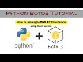 Working with boto3 to manage AWS EC2 instances |Save EC2 instances into csv file using Python#boto3