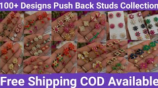 100+ Push Back Studs Collection | Free Shipping | COD Available #wholesale #trending