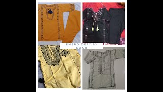 Kacha tanka embroidered 25 + new and Beautiful shirts and frocks/traditional sindhi/balochi dresses