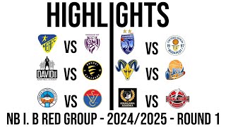 NB I. B Red Group - 2024/2025 | Round 1 Highlights