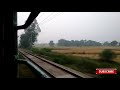 bhadohi to suriawan part 1 14203 varanasi ― lucknow intercity express track sound