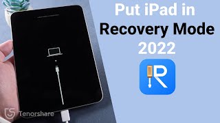How to Put iPad in Recovery Mode 2024 (iOS 17) - Tenorshare ReiBoot