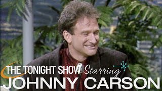 Robin Williams Is Lightning Fast | Carson Tonight Show