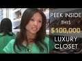 Peek inside a $100,000 luxury closet designed by Lisa Adams