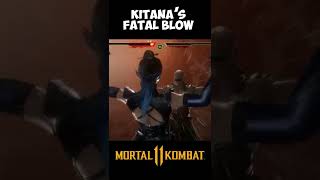 Kitana's Fatal Blow on Baraka| #shorts