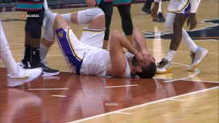 Marc Gasol is bleeding from a cut on the outside of his left eye | Lakers vs Gri