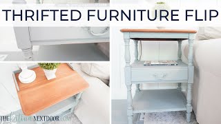 THRIFTED FURNITURE FLIP | Furniture Transformation | Girls Can Use Power Tools Too