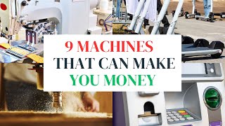 9 Simple Ways to Make Money With Machines [Passive Income is Possible Too]