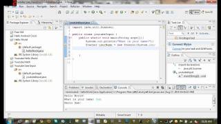 Java Tutorial 4 - Getting User Input From The Console