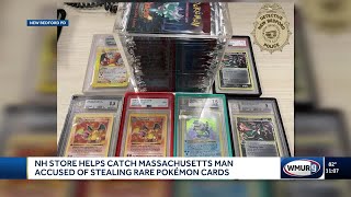 New Hampshire store helps catch Massachusetts man accused of stealing rare Pokémon cards