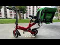 试骑chirrey y1 ｜grab派我去到... how long the battery can last how far will the job assigned from grab