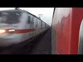 ruthless overtake by 12310 patna new delhi rajdhani at somna