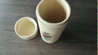 bamboo drinking cup
