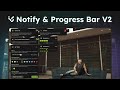 Notifications & Progress Bar V2 - FiveM Script [Standalone, QBCore, QBox, ESX]