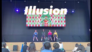 [獨協大学雄飛祭 雄飛ホール公演] aespa(에스파) - 도깨비불 (Illusion) Dance covered by ABORN