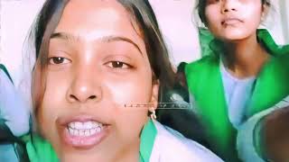 Gangarampur Girls High School New Vairal Video💥BABA AMAR KI BIYA HOBE NA👻Girls New Vairal Video 2023