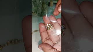 അടിപൊളി നെക്ലേസ് ഉണ്ടാക്കിയാലോ/ Making of kundan stone necklace #diy #homemade #necklace #jewelery