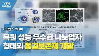 복원 성능 우수한 나노입자 형태의 동결보존제 개발 / YTN 사이언스