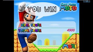 Super Mario Moto 1:18 (Probably world record)