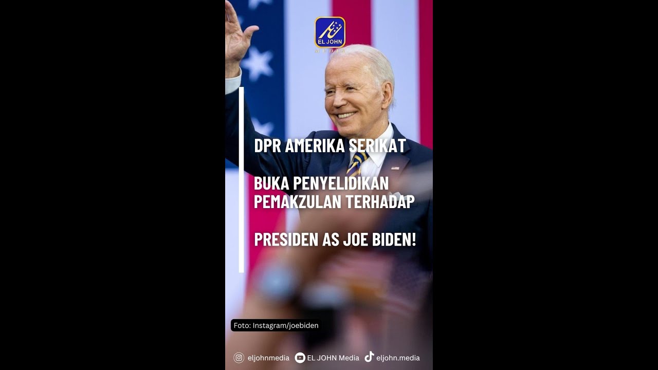 DPR AS Buka Penyelidikan Pemakzulan Terhadap Presiden Joe Biden! - YouTube