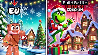 Eu vs GRINCH: Craciun *HORROR* de Construit in Minecraft..