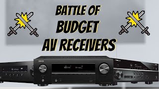 Battle of Budget AVR's - Pioneer VSX-534 vs Denon AVR-X550BT vs Yamaha RX-V485