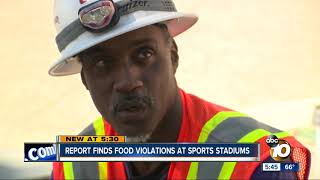 ESPN report finds food violations at sports stadiums