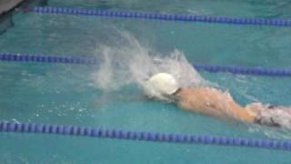 Boys 100 free, Tommy Hallock, 44.58