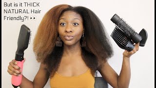 TRYING THE CALISTA STYLE DRYER ON THICK NATURAL HAIR - TYPE 4