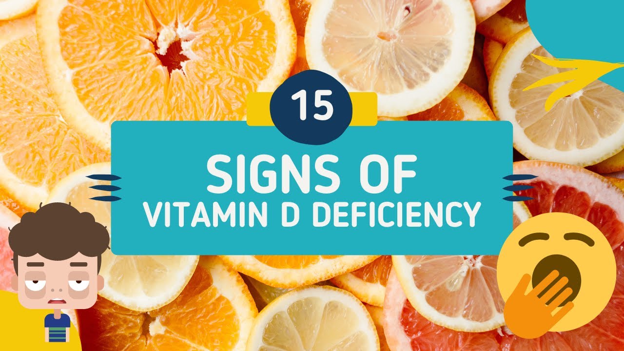 15 Signs Of Vitamin D Deficiency - YouTube