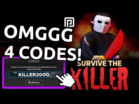 Survive the Killer (APRIL) CODES *UPDATE!* ALL NEW ROBLOX Survive the Killer CODES!
