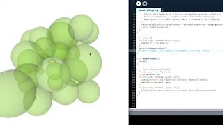 Java Art #78 GravityTangling【Processing】