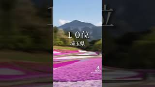 みんなが住みたい都道府県ランキング#shorts #short #ランキング #都道府県 #比較 #伸びろ #バズれ