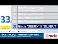 Oracle PL SQL interview question What is SQLCODE and SQLERRM